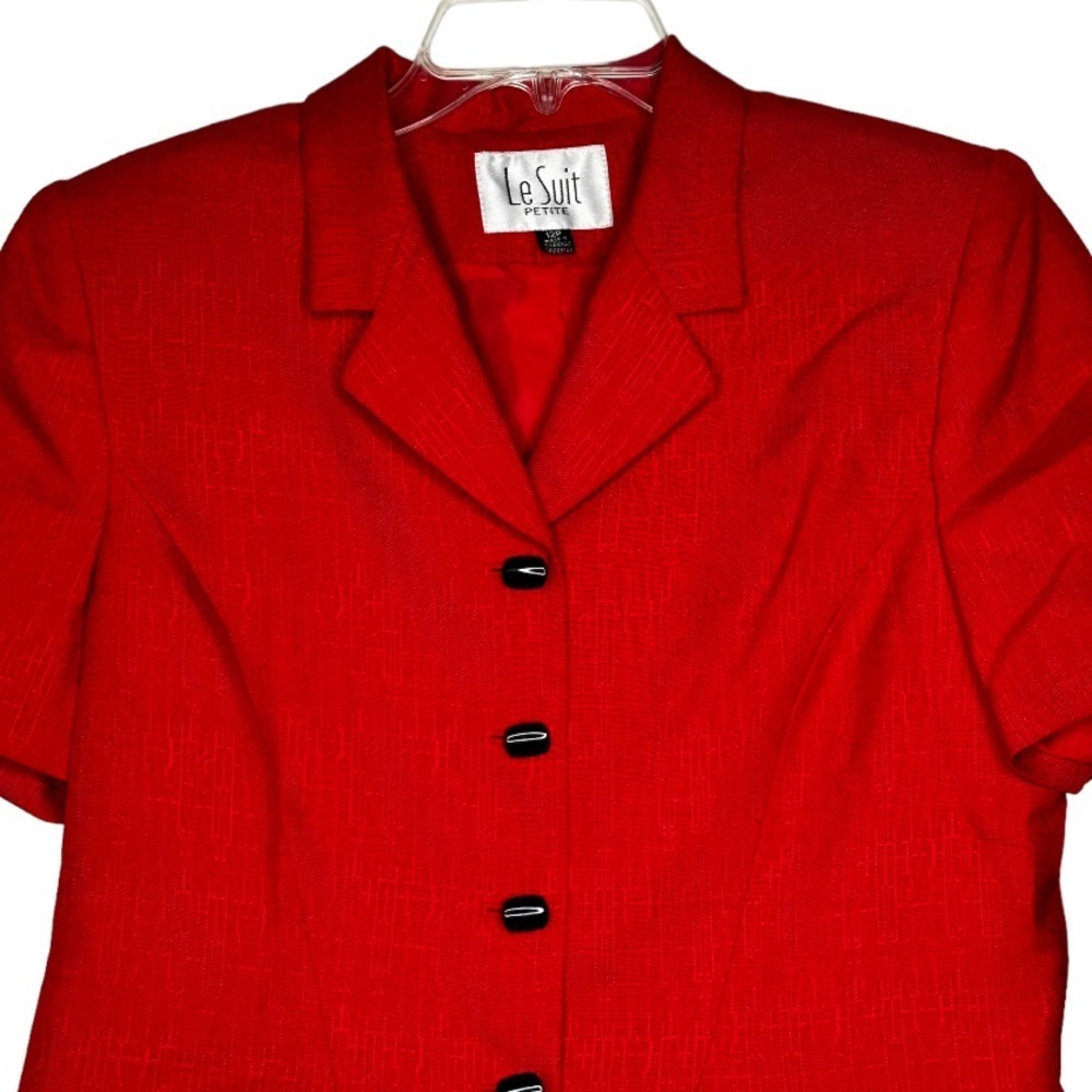 Vintage Le Suit Petite Suit Jacket nwt - Picture 2 of 7